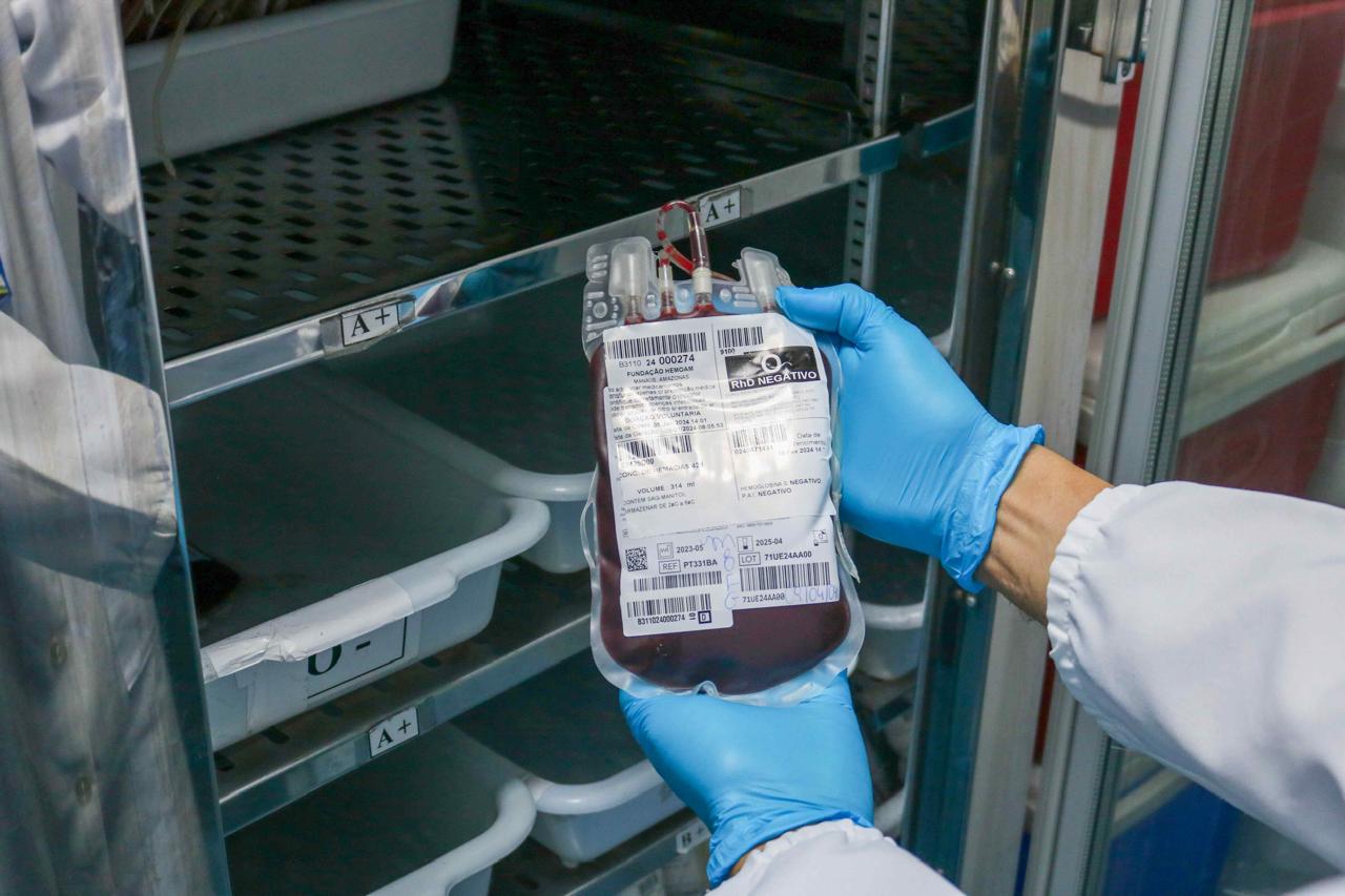 Hemoam tem queda nas doações de sangue e convoca doadores