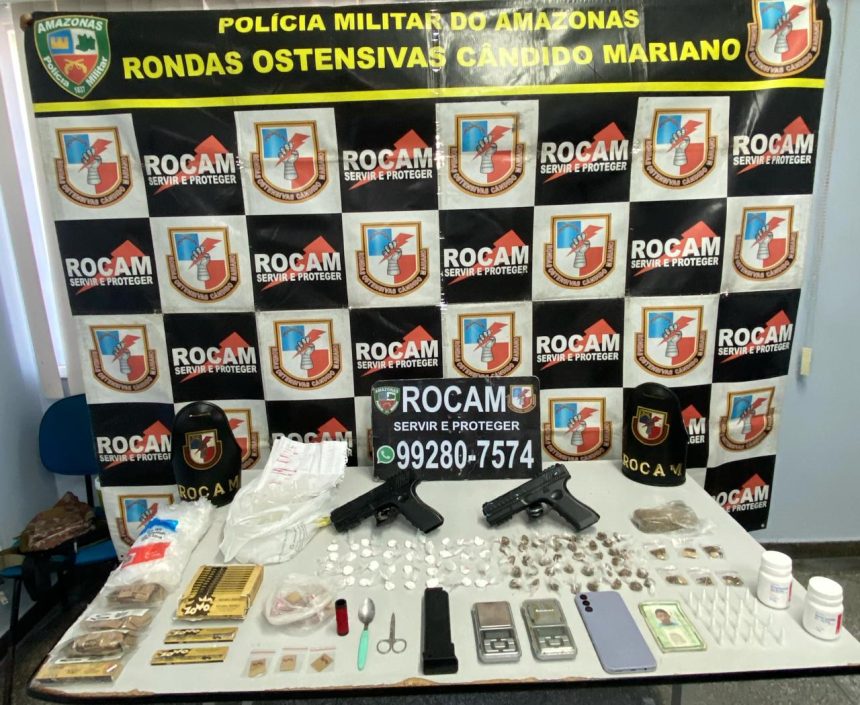 Menor é pego com droga e arma falsa na zona Norte