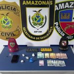 Base Arpão prende cinco homens por tráfico de drogas