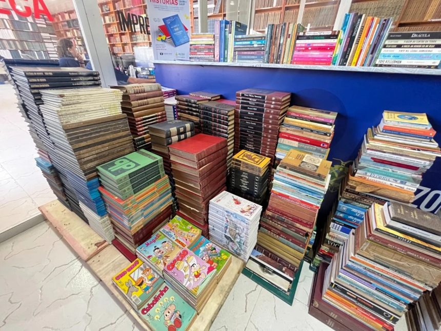 Campanha arrecada livros doados em Manaus