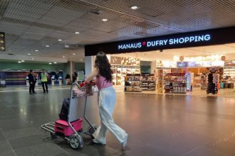 Produtos sem impostos no aeroporto de Manaus