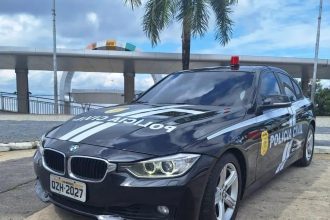 Em Manaus, Polícia Civil está usando uma BMW nas operações