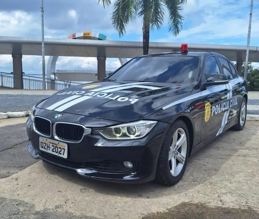 Em Manaus, Polícia Civil está usando uma BMW nas operações