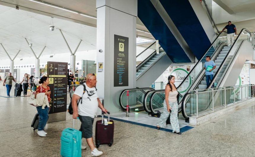 Aeroporto de Manaus registra alta de 14% no número de passageiros no primeiro trimestre