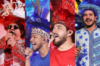 David Assayag, Sebastião Jr e Patrick Araújo em show gratuito do #Toadas