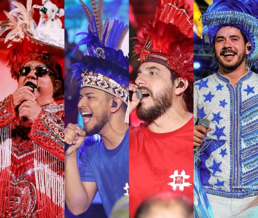 David Assayag, Sebastião Jr e Patrick Araújo em show gratuito do #Toadas