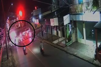 Vídeo: Motociclista morre e garupa fica ferido após furar sinal e ser atingido