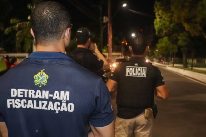 Três pessoas são presas durante blitz do Detran-AM