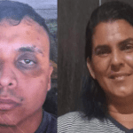 Imagem mostra os desaparecidos Carmenlena Marcião Pereira, 46, e Rick Jhones Oriente de Lima, 30