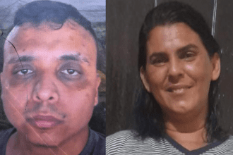 Imagem mostra os desaparecidos Carmenlena Marcião Pereira, 46, e Rick Jhones Oriente de Lima, 30