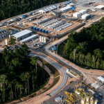 Imagem aérea do Complexo do Azulão