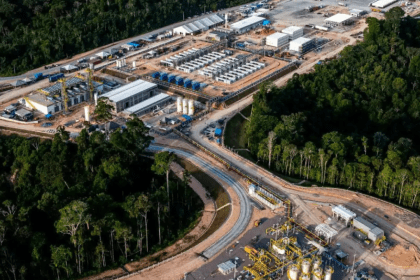 Imagem aérea do Complexo do Azulão
