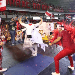 Apresentação do Garantido no Sambódromo