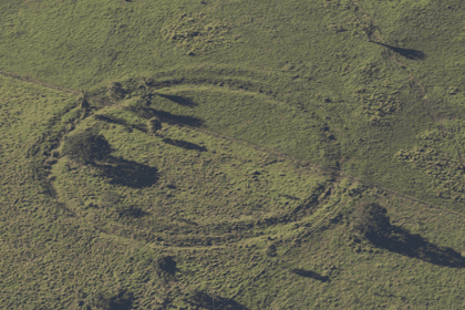 Foto aérea mostra círculo de possível civilização antiga no Acre