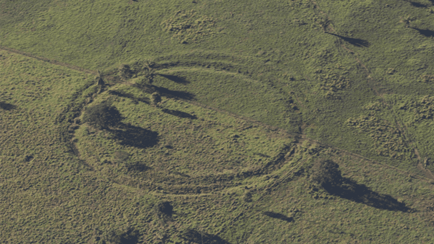 Foto aérea mostra círculo de possível civilização antiga no Acre