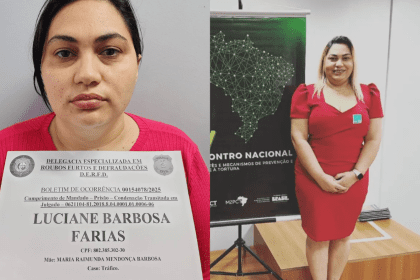 Imagem colorida Dama do tráfico luciane barbosa farias