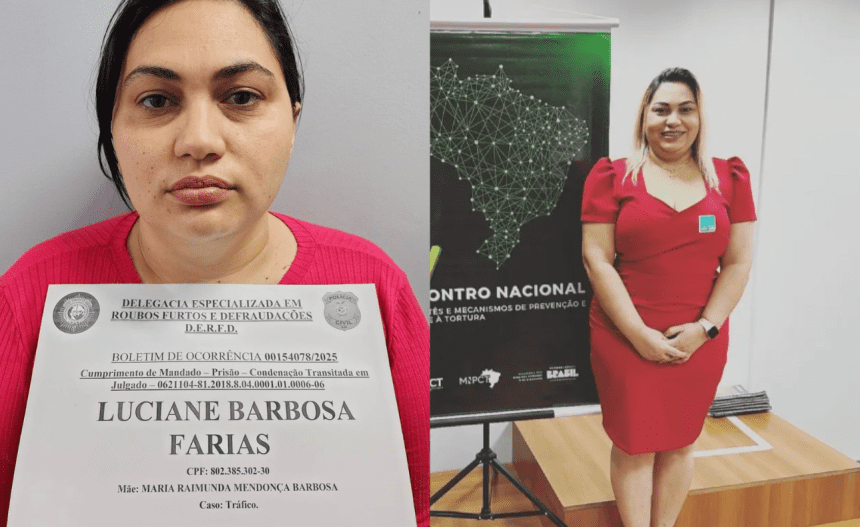 Imagem colorida Dama do tráfico luciane barbosa farias
