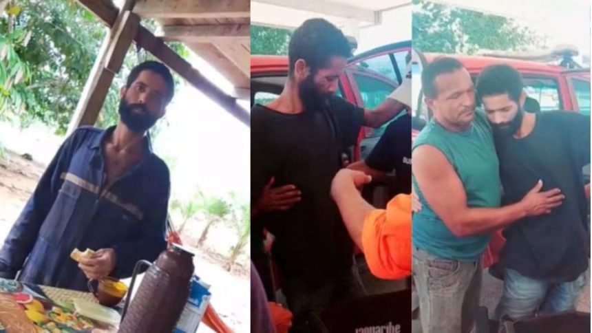 Vídeo: Caçador é encontrado vivo após 50 dias desaparecido em floresta do Amazonas