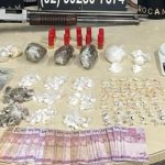 Polícia apreende mais de 200 porções de drogas, arma e munições em Manaus