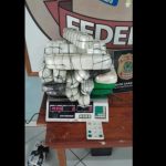 PF apreende 22 kg de drogas escondidas em saco de lixo em embarcação no Amazonas