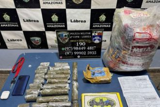 Adolescente é apreendido com drogas escondidas em cereais e achocolatado no AM