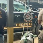 PF apreende 44 kg de drogas escondidas em motores de barco com destino a Manaus