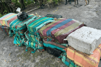 Droga apreendidas na Operação Ágata Amazônia