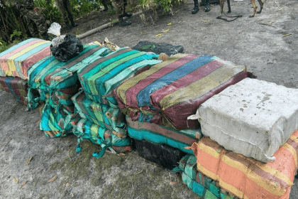 Droga apreendidas na Operação Ágata Amazônia
