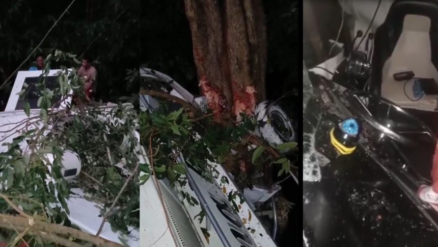 Lancha colide com barranco no Rio Negro e deixa passageiros feridos