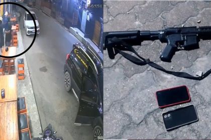 Vídeo: homens armados tentam invadir lanchonete na zona Leste de Manaus