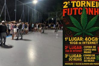 Polícia frustra 'Futconha' com premiação em maconha em Manaus