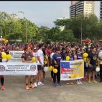 Protesto na Ponta Negra