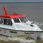 Balsa atinge canoa e deixa irmãos feridos no Rio Negro