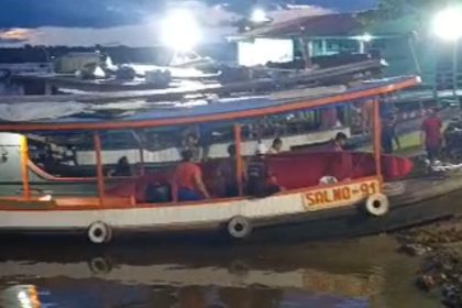 Jovem de 19 anos é morto a tiros dentro de embarcação no Amazonas
