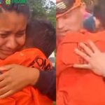 Vídeo mostra mãe chorando ao reencontrar filho no Amazonas