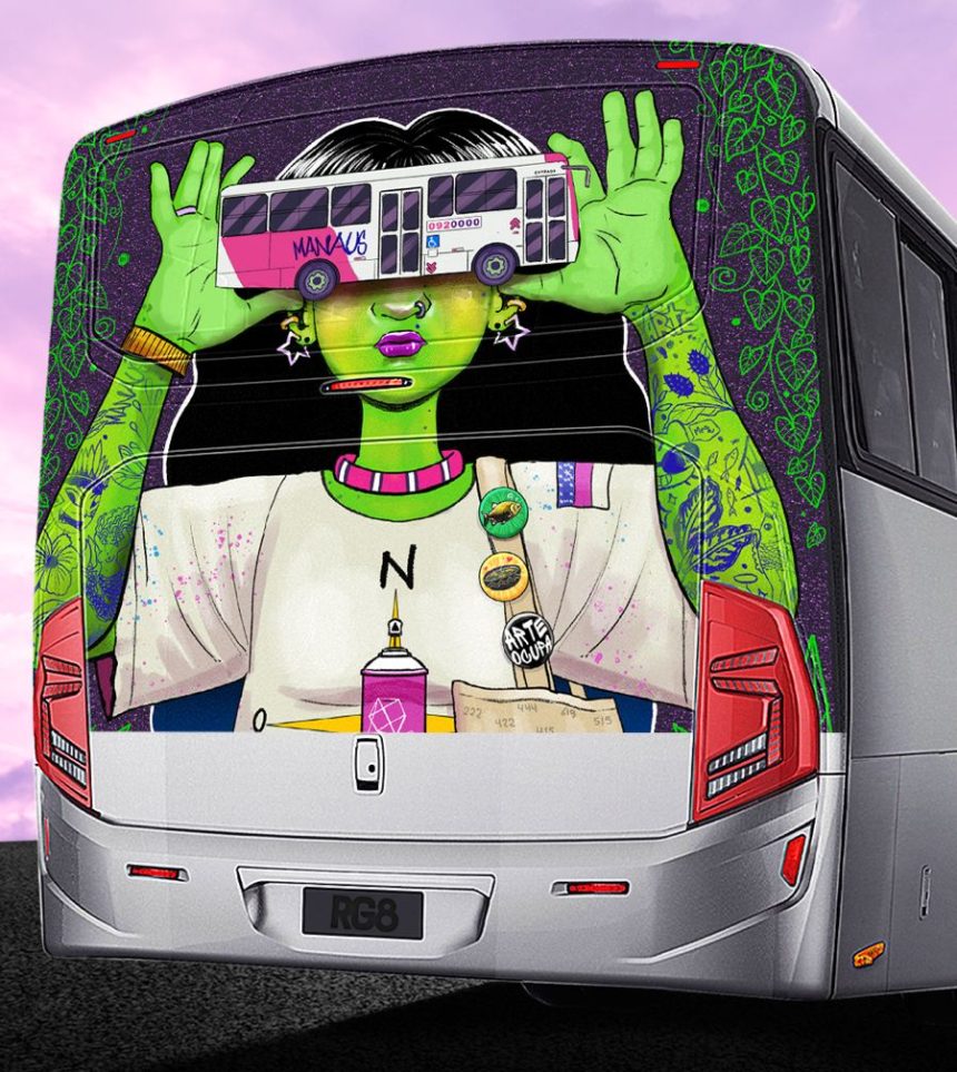 Projeto Arte no Busão abre inscrições para artistas do Amazonas