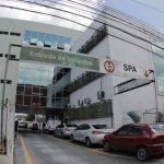 Fachada do Serviço de Pronto Atendimento (SPA) Danilo Corrêa, com placa de entrada de veículos e sinalização de SPA.