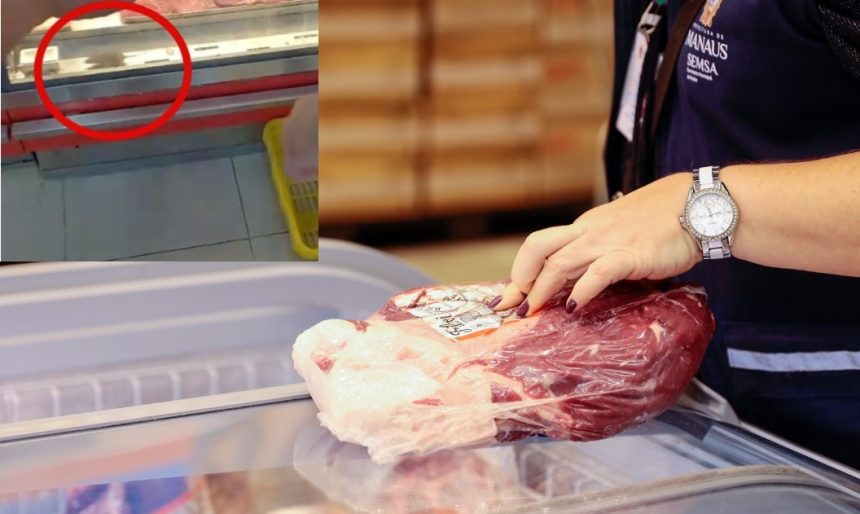 Depois do rato, agora as baratas no Supermercado Rodrigues