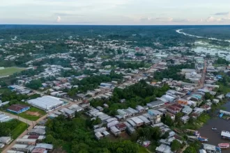 Vista aérea de Beruri