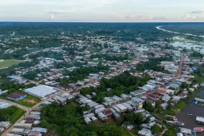 Vista aérea de Beruri