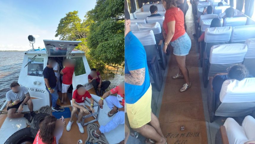 Lancha Rio Negro fica à deriva por 17 horas no Amazonas e deixa passageiros em pânico