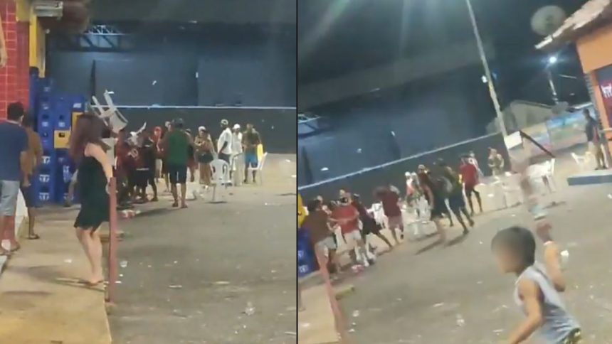 Jovem é espancado durante briga de bar no Amazonas