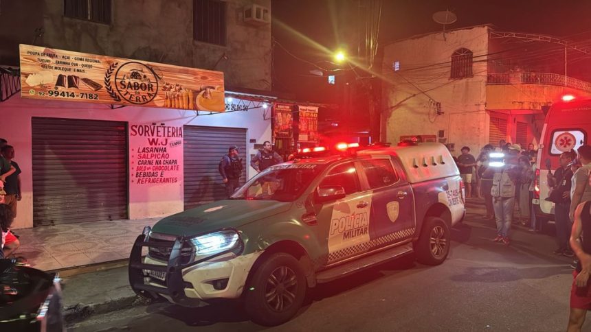 Pistoleiros matam dois homens no bairro da Compensa, em Manaus