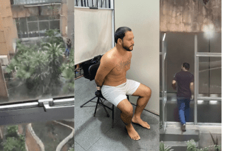 Imagem colorida mostra Tentativa de fuga no Henoch Reis em 10/06/2025