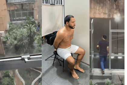 Imagem colorida mostra Tentativa de fuga no Henoch Reis em 10/06/2025