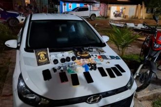 Homem é preso com drogas durante operação policial no interior do Amazonas