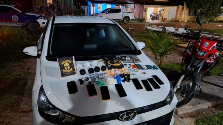 Homem é preso com drogas durante operação policial no interior do Amazonas