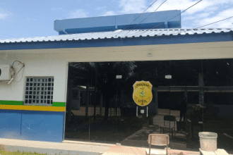 Imagem colorida mostra DIP de Uarini que investiga estupro de sobrinhas