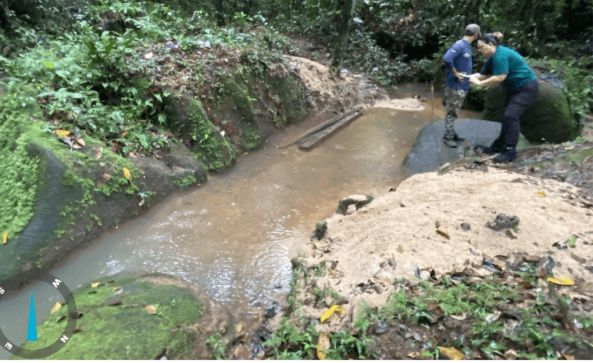 Dano Ambiental identificado pelo Ipaam em São Gabriel da Cachoeira