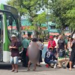 Morre mulher que foi atropelada por ônibus no bairro Compensa, em Manaus